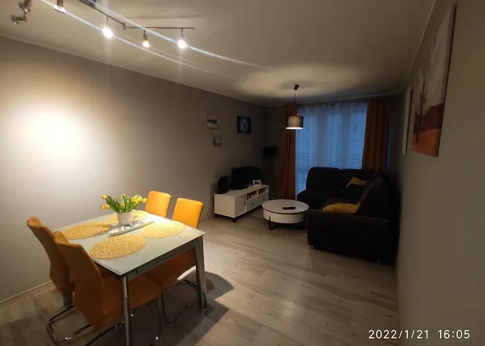 Przytulny apartament, 2 pokoje nad morzem